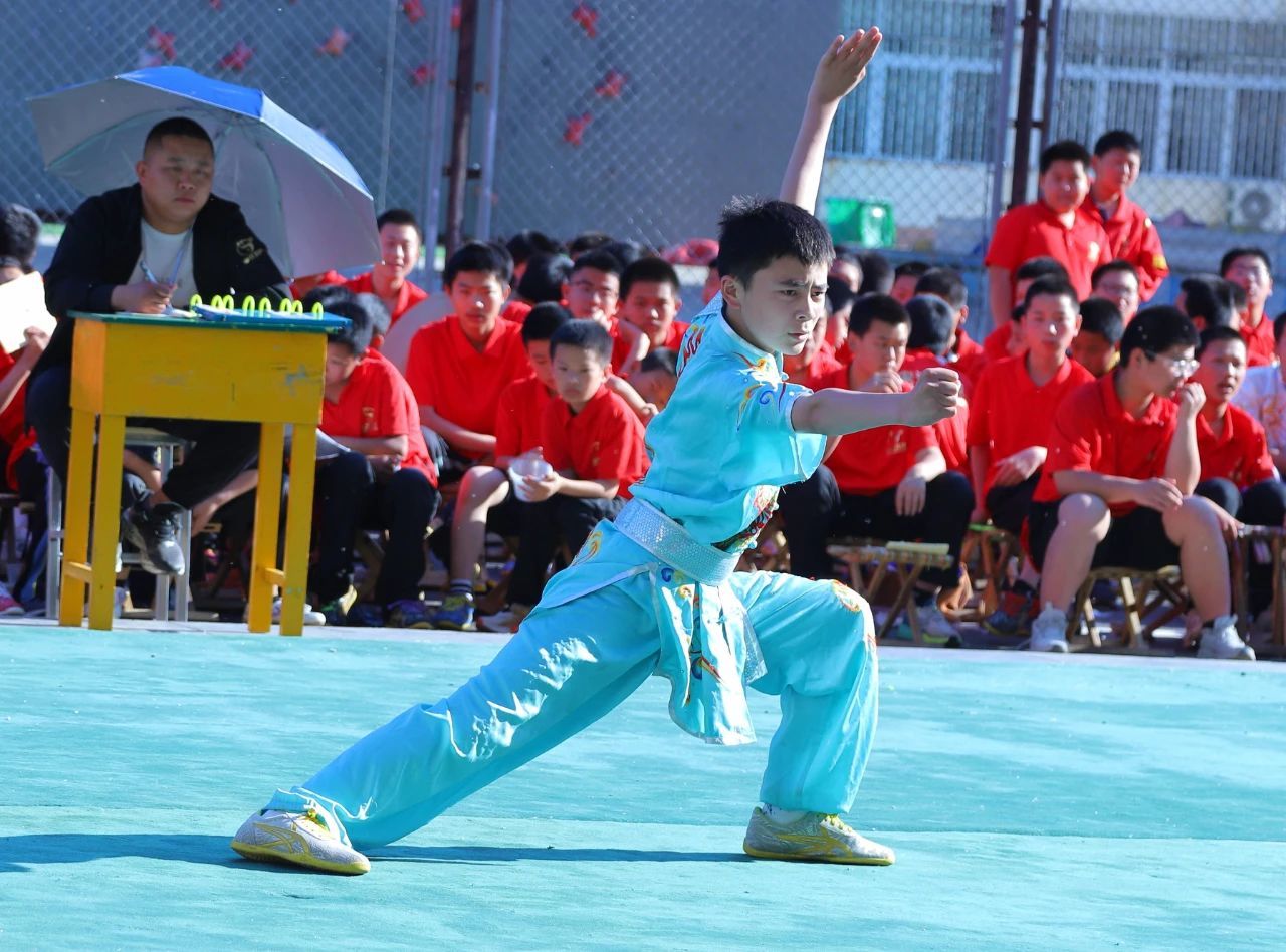 传统武术套路表演，文化与运动融合展演的简单介绍